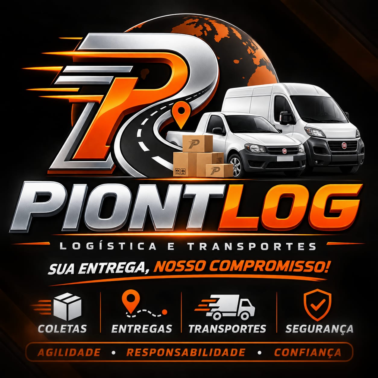 PIONTLOG — Logística e Transportes — Sua entrega, nosso compromisso